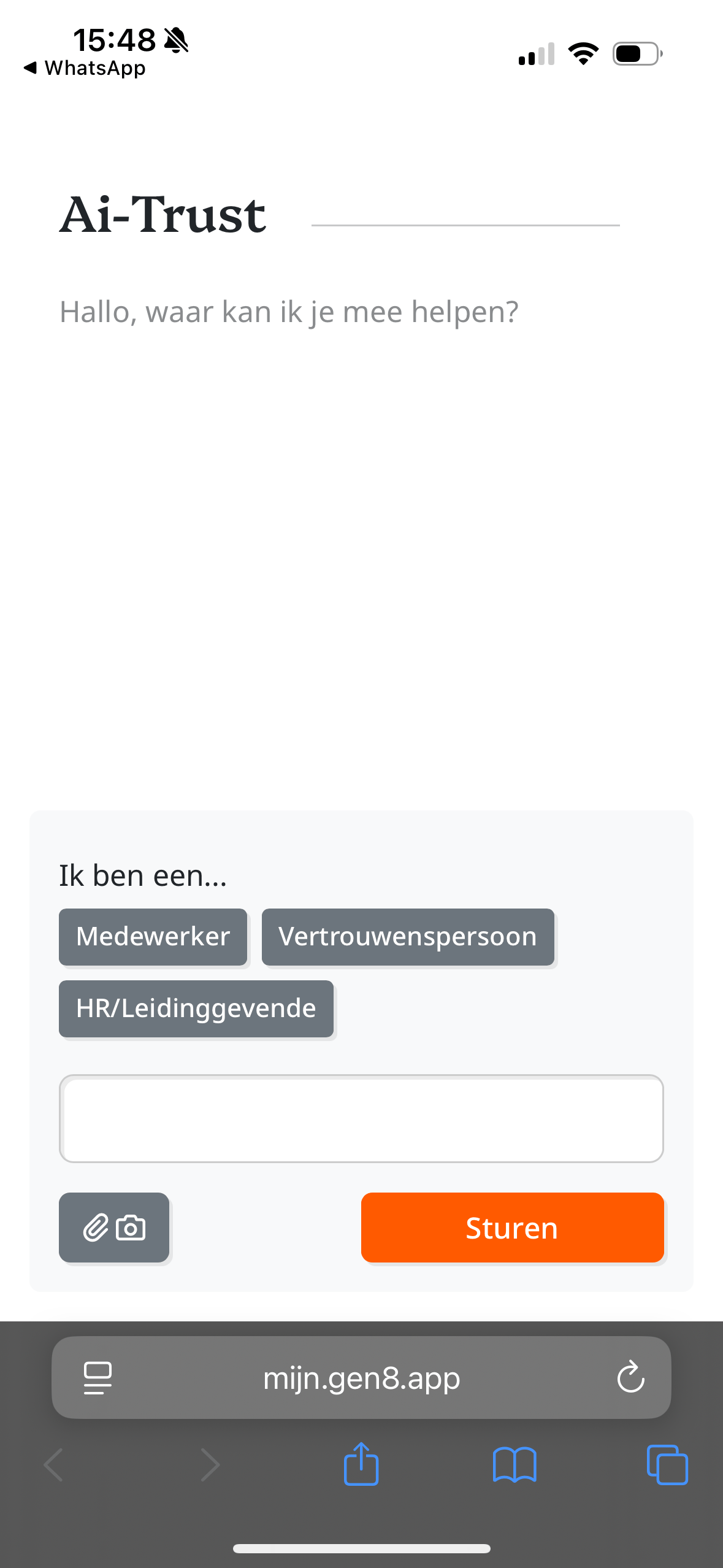 Ai-Trust chat: een AI-tool voor een veilige en integere werkomgeving