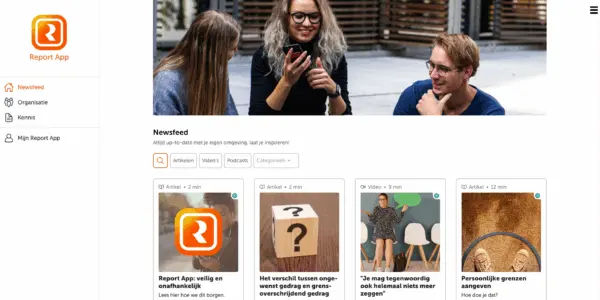 Webapplicatie voor een veilige en integere werkomgeving